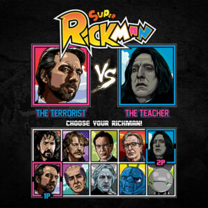 Alan Rickman Die Hard Hans Gruber vs Harry Potter Snape