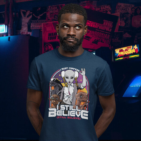 Aliens Believe Tshirt